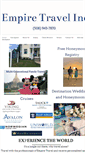 Mobile Screenshot of empiretravelonline.net